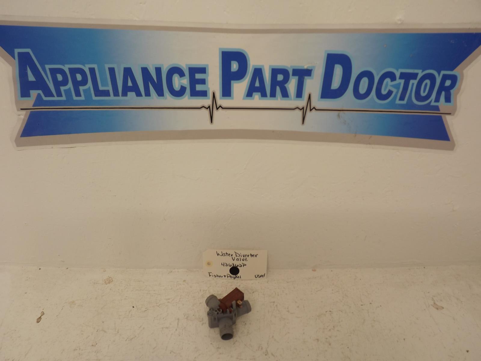 Fisher & Paykel Washer 426862P Water Diverter Valve Used Fisher & Paykel Washer 426862P Water Diverter Valve Used